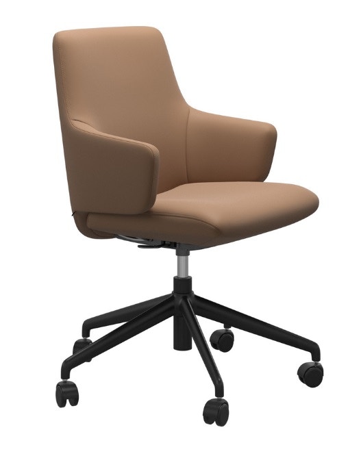 Office chair low online arms